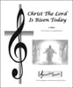 Christ The Lord Is Risen Today 2 Part SAB choral sheet music cover